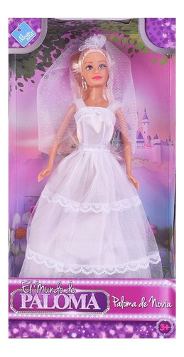 Muñeca Paloma Vestido De Novia El Duende Azul 7571