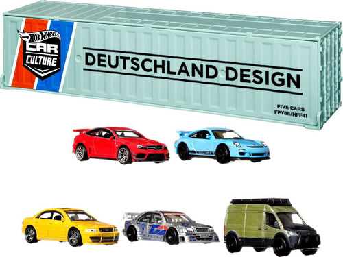 Hot Wheels Premium Car Culture Deutschland - Juego De Conte.
