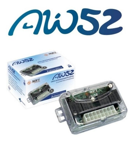 Módulo De Vidro Elétrico Soft Aw52 Universal 2 Portas Anties