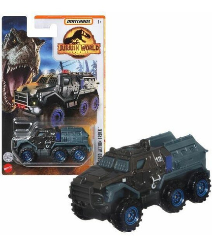 Matchbox - Jurassic World - Armored Action Truck - 1/64