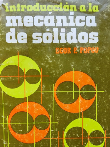 Libro Introducción A La Mecánica De Solidos Popov 158a6