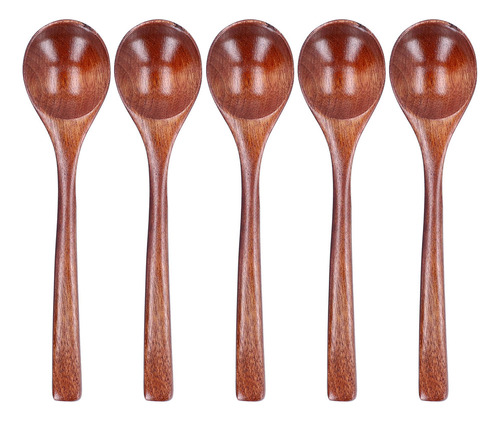 Cuchara Para Sopa De Madera Kitchen Tool, 5 Unidades, Con Ma