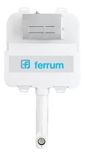 Imagen 1 de 3 de Deposito Ferrum Embutir Pared Descarga Dual D92te-b Ahora 12