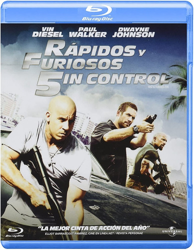 Rápidos Y Furiosos 5 Sin Control Blu Ray Película Nuevo