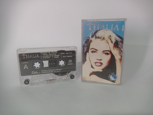 Thalia Mundo De Cristal Casette 