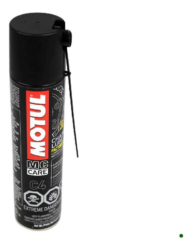 Imagen 2 de 2 de Lubricante De Cadena Motul Chain Lube C4 Factory Line Moto