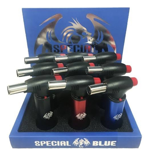 Encendedor Genérico Eléctrico Recargable Azul X123