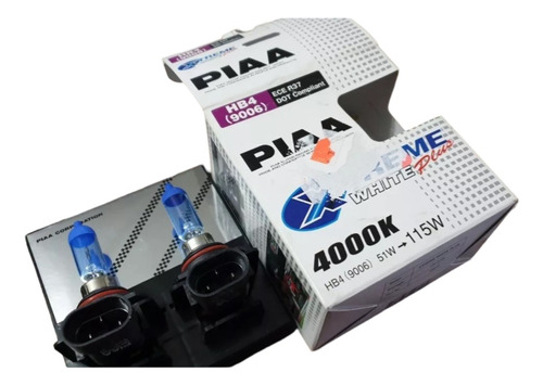 Ampolletas Piaa 9006 Xtreme White Plus 51w