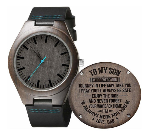 Reloj De Madera Grabado K Kenon Personalizado