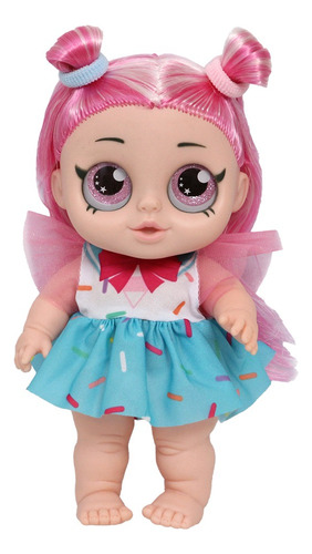 Boneca Rainbow Surprise Olhos Grandes 2707 + 3 Surpresas