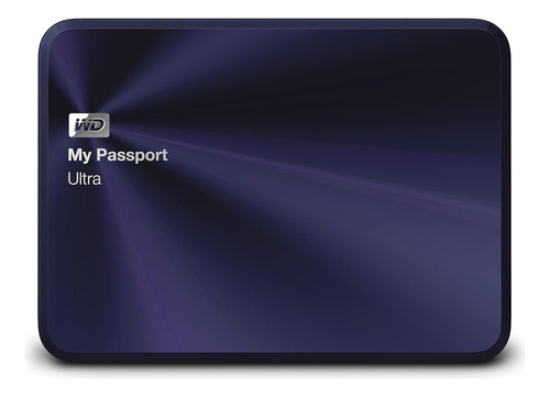 Wd Portátil My Passport Ultra Metal Edition De 1 Tb, Negro Y