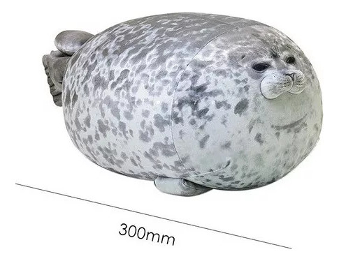 Lindo Cojín De Foca, Almohada De Algodón De Felpa Suave