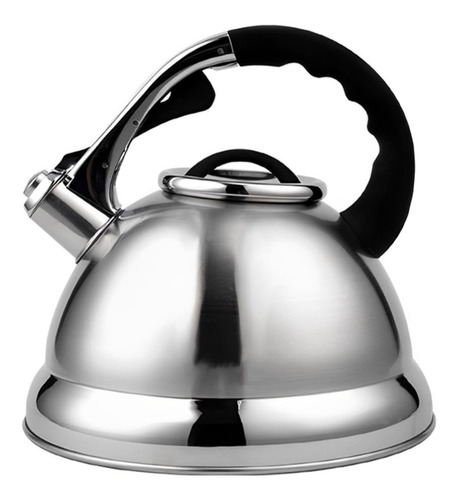 Pava Acero Inox Silbadora 3,2 L Mango Ergonomico D+m Bazar