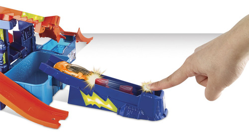 Pista De Juguete Hot Wheels Color Shifters Laboratorio Cient