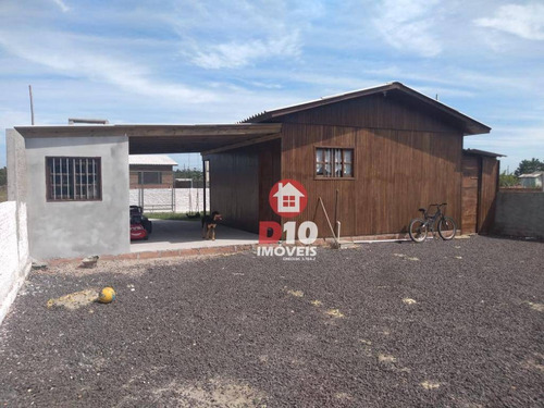 Casa À Venda Com 2 Dormitórios Em Balneário Arroio Do Silva-sc,proxmo Ao Dudu Material De Construção E Supermercado Tubarão. - Ca2118