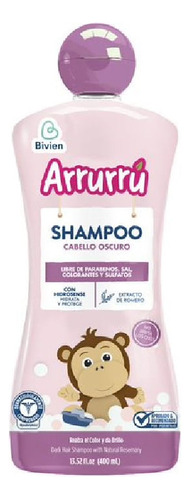 Shampoo Arrurru Cabello Oscuro X 400ml