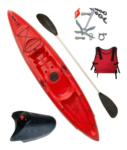 Kayak Sit On Top Sunrider Super Completo Pesca Travesía 