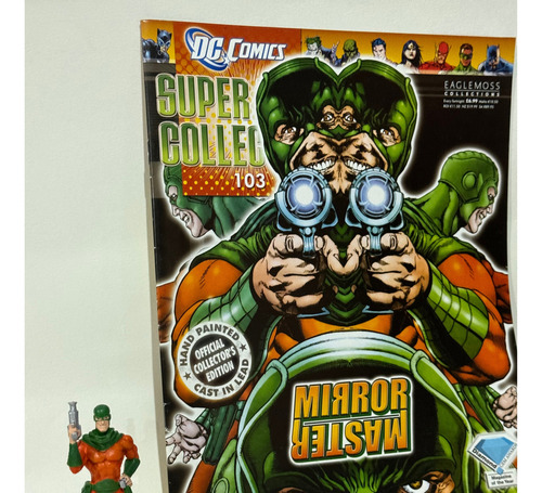Eaglemoss Figura Muñeco Plomo Dc Mirror Master #103