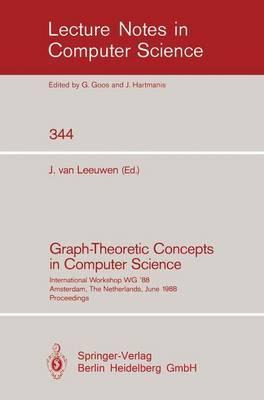 Libro Graph-theoretic Concepts In Computer Science : Inte...