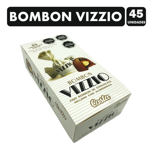 Vizzio En Bombones - Chocolates (caja Con 45 Unidades)