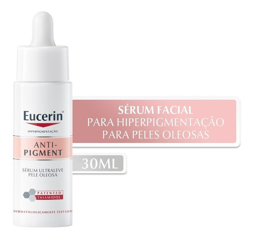Sérum blanqueador ultraligero antipigmentario Eucerin para pieles grasas: hora de aplicación: día/noche