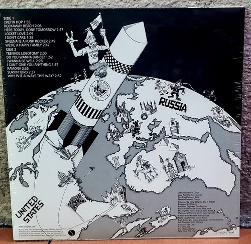 Imagen 2 de 2 de Ramones (rocket To Russia Vinilo) The Clash, Sex Pistols.