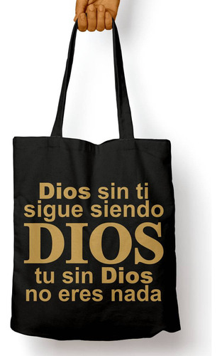 Bolso Dios Sin Ti (d0726 Boleto.store)