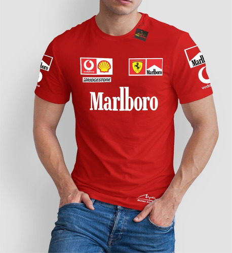 Polera- Ferrari F1- Michael Schumacher-vintage 