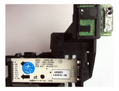 Botonera Sensor Wi-fi Samsung Bn61-09986a Un55h6300afxzath01 (Usado)