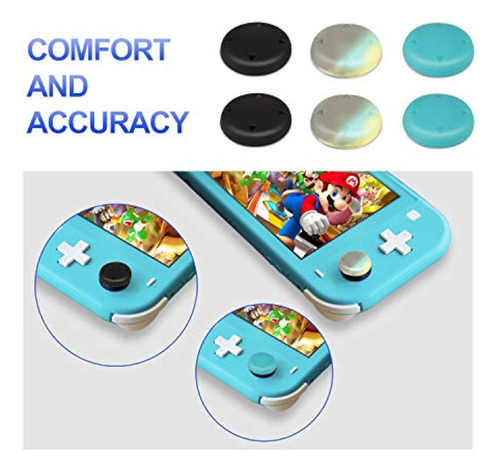 Estuche Para Nintendo Switch Lite Set Con Accesorios Negro