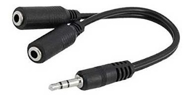 Splitter De Audio 3.5mm Con Cable Plug Worldmaster