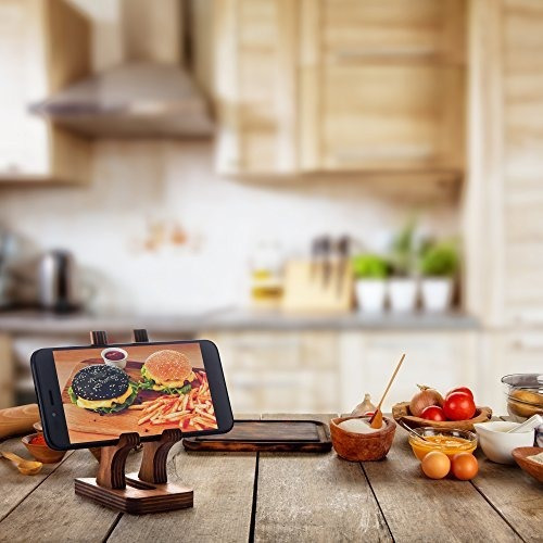 Rostmary Soporte Madera Para Telefono Celular Tableta