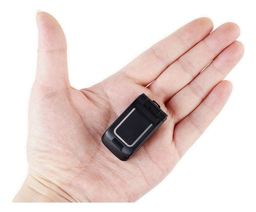 Pequeño Teléfono Móvil Mini Flip Pequeño Teléfono Móvil J9 Bluetooth Antipérdida Sos Tarjeta Única