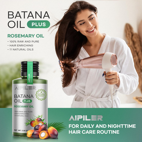 Aceite Capilar Aipiler Batana Con Romero 100 Ml