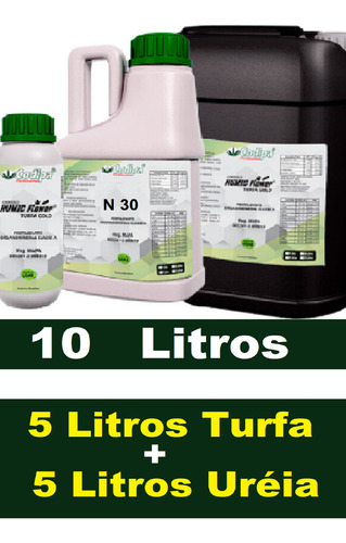 Adubo Liquido Foliar Solo 5 Lts/cada1 Ureia + Turfa = 10lts