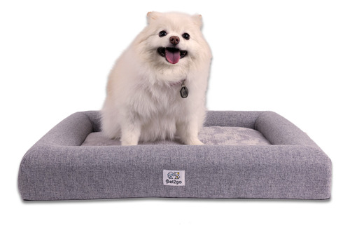 Cama Perro Mascota Pet2go® Ortopédica - Cozy Chica 60x45