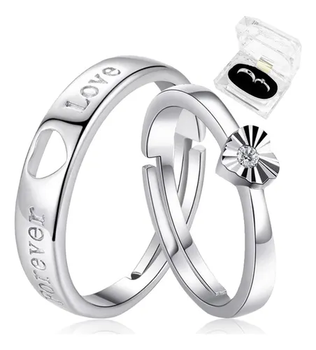 Anillos de compromiso plata mercadolibre new arrivals