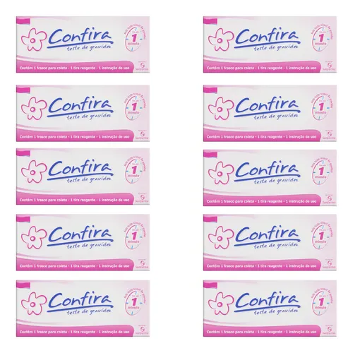 comprar 10 Un Teste De Gravidez Confira Tira Resultado 1 Minuto