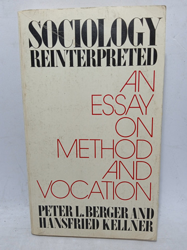 Un Ensayo Sin Método Y Vocación - Sociología - Inglés - 1981