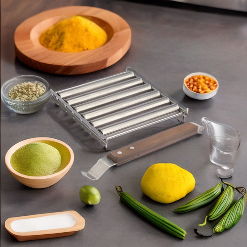 , Rollo De Acero Inoxidable Parrilla Salchichas A La