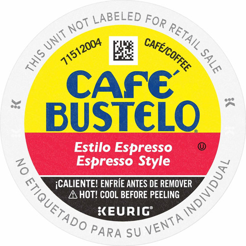 Cafe Bustelo Tazas Para Café Expreso (36 Ct)