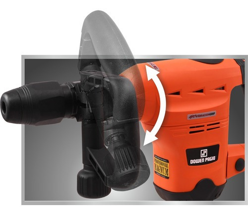 Imagen 2 de 2 de Martillo Demoledor Sds Max 15j 1250w Dowen Pagio Magnum