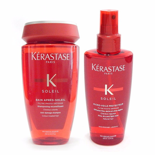 Kit Kerastase Bain Soleil Shampoo + Kerastase Soleil Spray