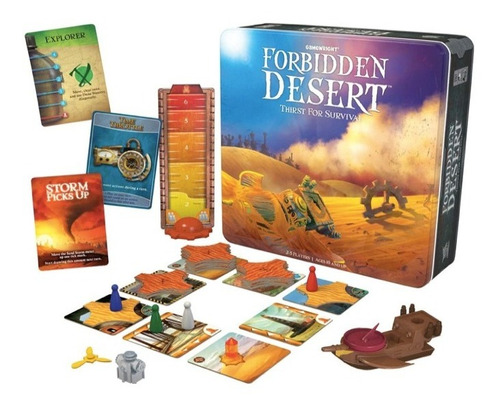 Forbidden Desert: Sed De Supervivencia De Gamewright