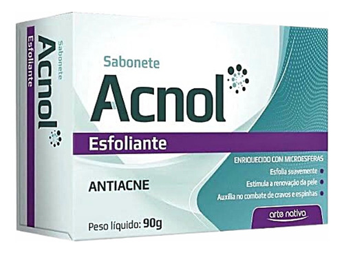 Sabonete Acnol Esfoliante 90g - Arte Nativa