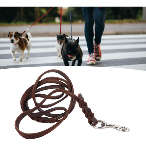 Cuerda De Tracción De Cuero Para Perros Para Entrenamiento