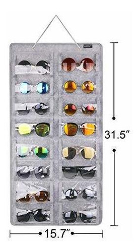 Almacenamiento Del Organizador De Gafas De Sol Arouy, Organi