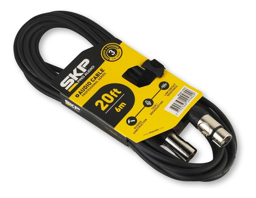Cable Microfono Xlr Canon Canon Skp Xx20 6 Mtrs 101db