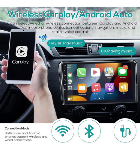 2g 32g Android 11 Doble Din Estéreo Para Automóvil 2007-2013