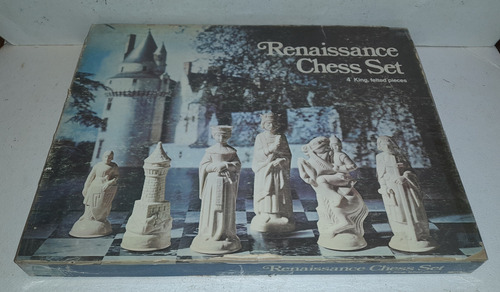 Ajedrez Renacimiento Renaissance Chess Set Lowe Anri Vintage (Usado)
